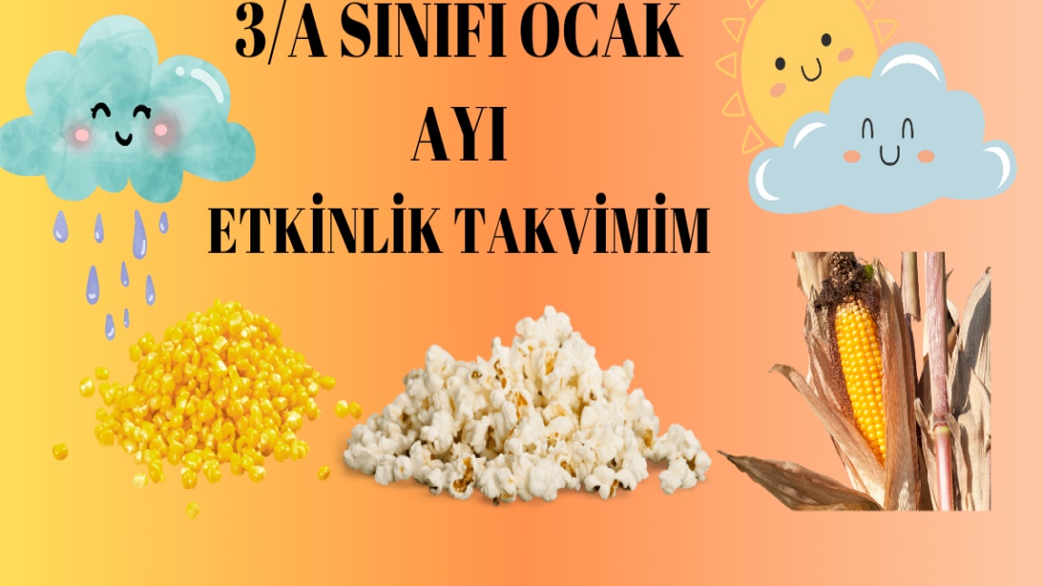 3/A SINIFI OCAK AYI ETKİNLİK TAKVİMİ